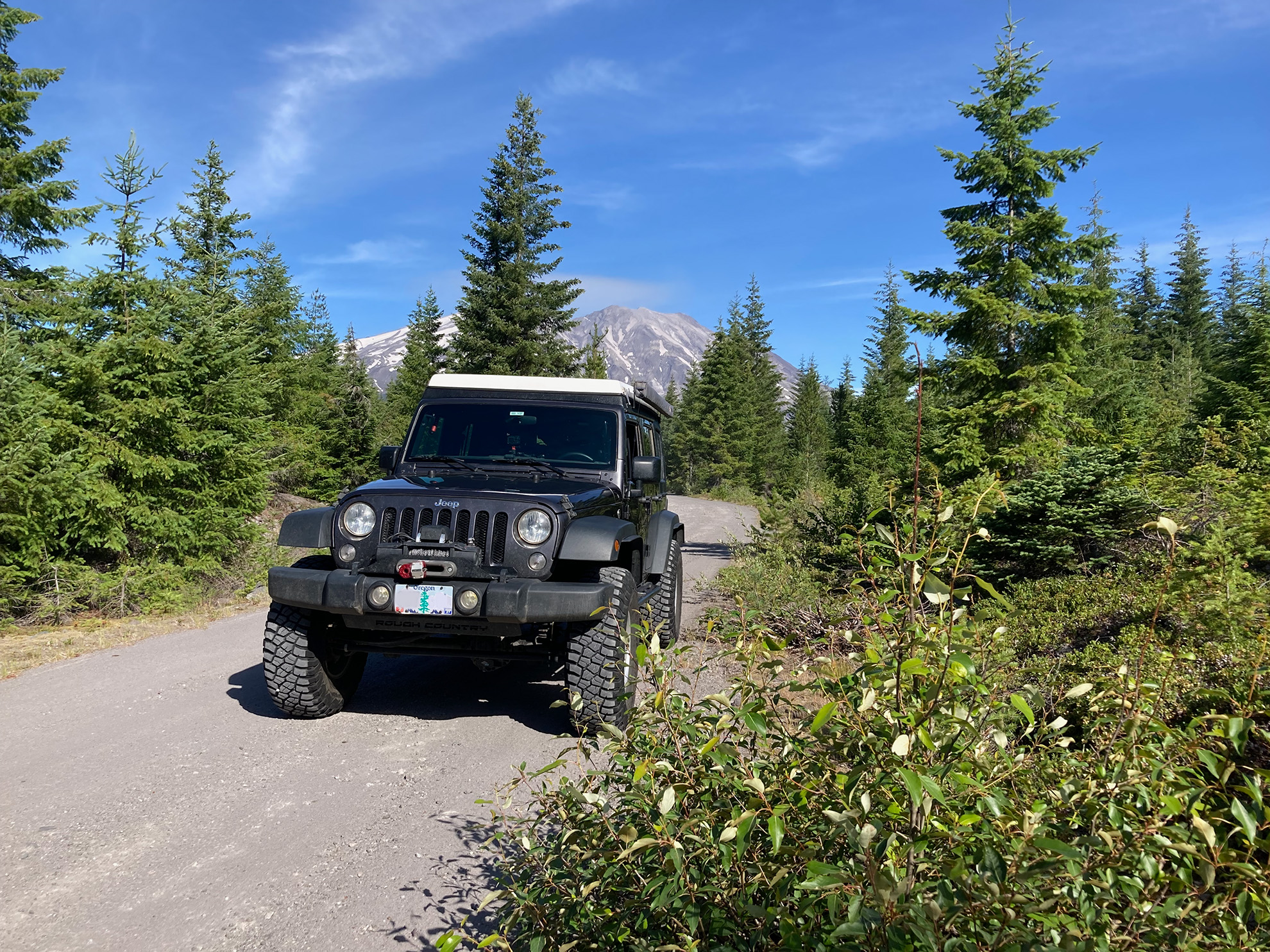 South of Mount Saint Helens